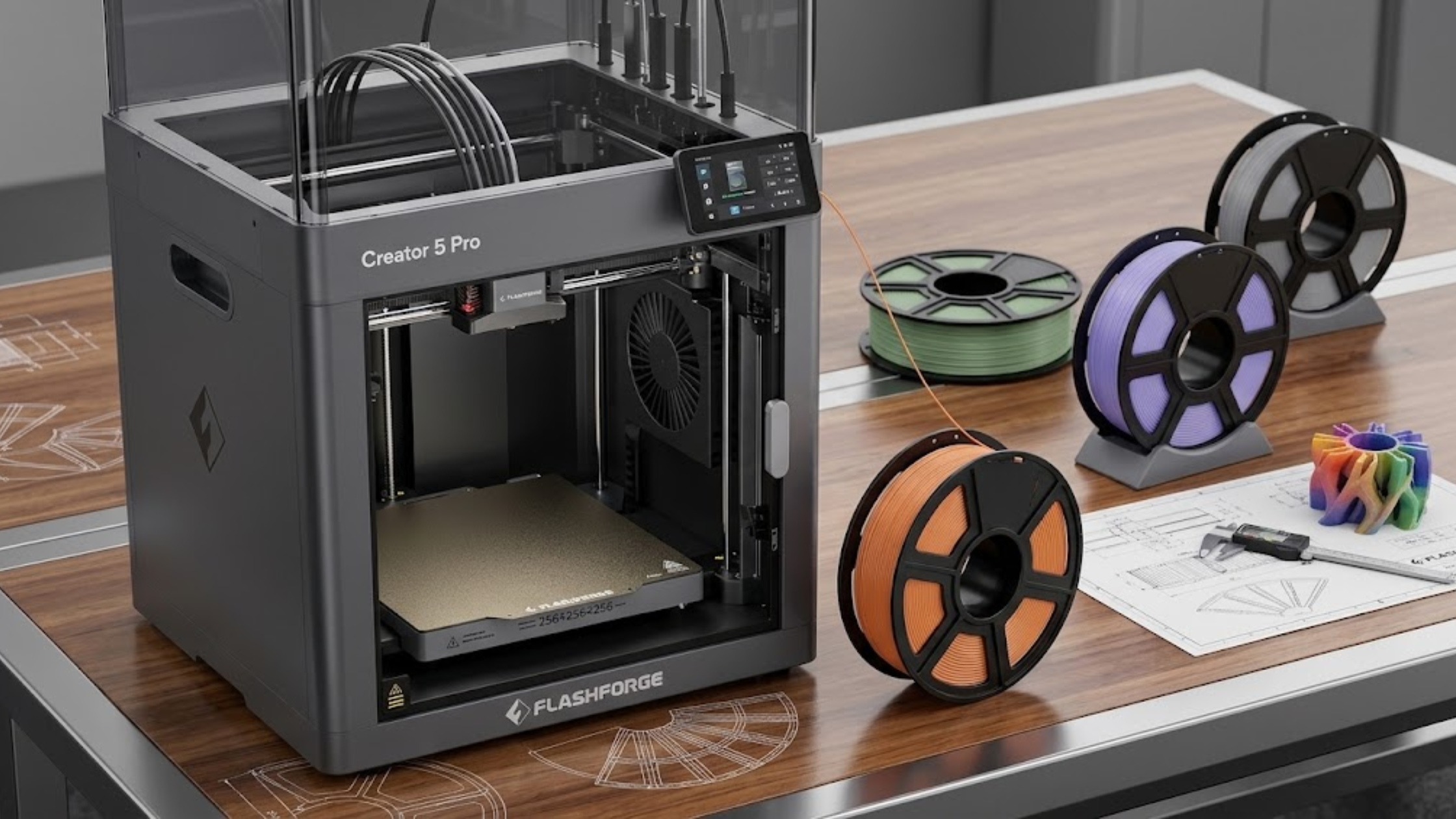How to improve 3D printing quality with Flashforge 3D printers, compatible filament, and accessories